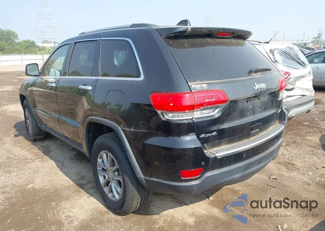 2016 Jeep Grand Cherokee Limited z USA, uszkodzony, nr VIN 1C4RJFBG4GC491814